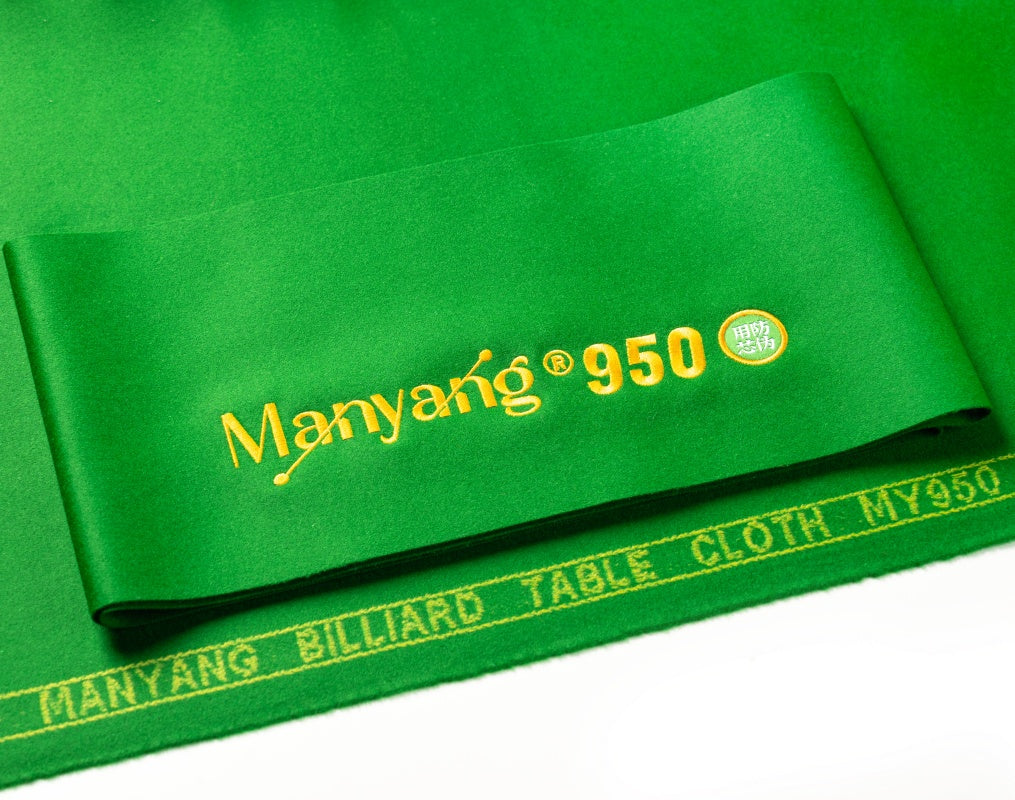 MY 950 7ft UK Pool Table, Traditional Wool Cloth Set