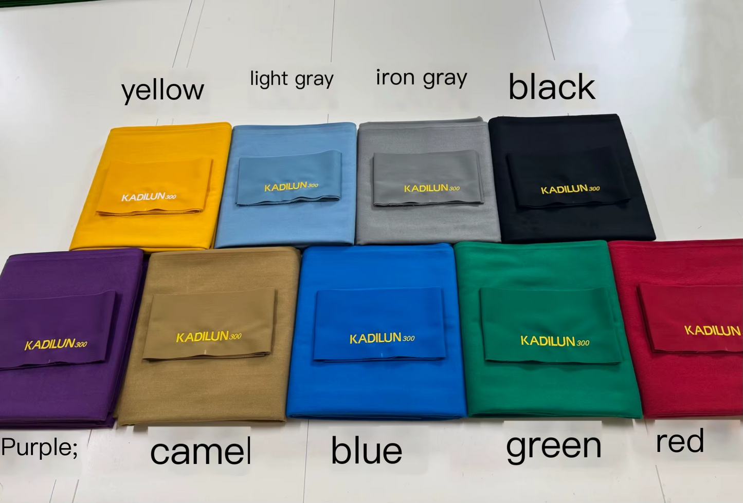 Kadilun 300 Speed Cloth Sets – 9ft USA Tables