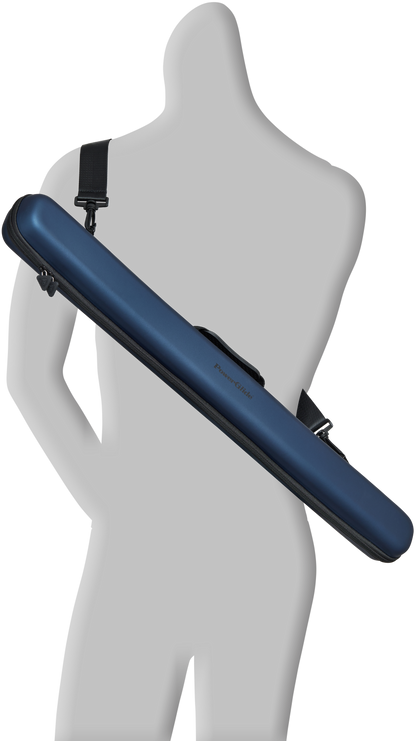 Power Glide Svartur Two Piece Cue Case - Blue Fade