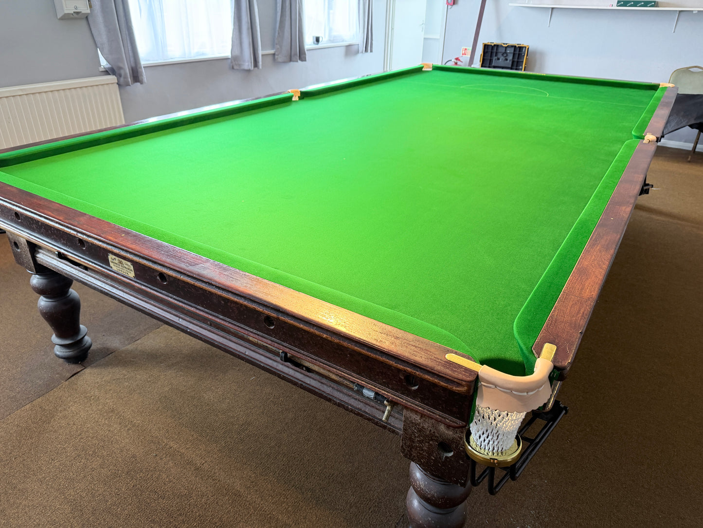 Manyang 999 12ft/Full Size Snooker Table Cloth Pack - Green