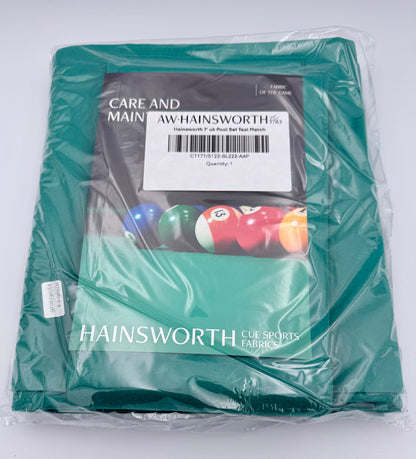 Hainsworth’s Match "Teal" 7′ Pool Table Packs