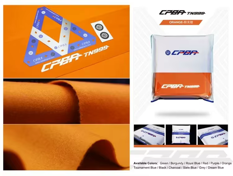 CPBA TN-999 – 7ft UK Pool Table Cloth Pack