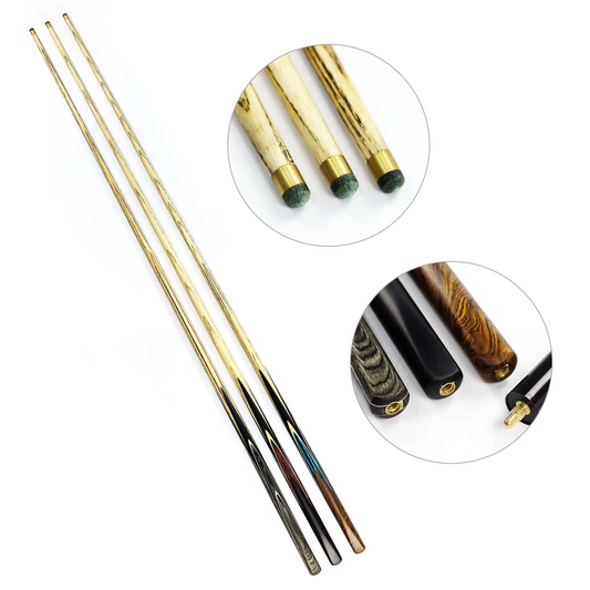 One Piece Multi Spliced Cue & Mini Butt