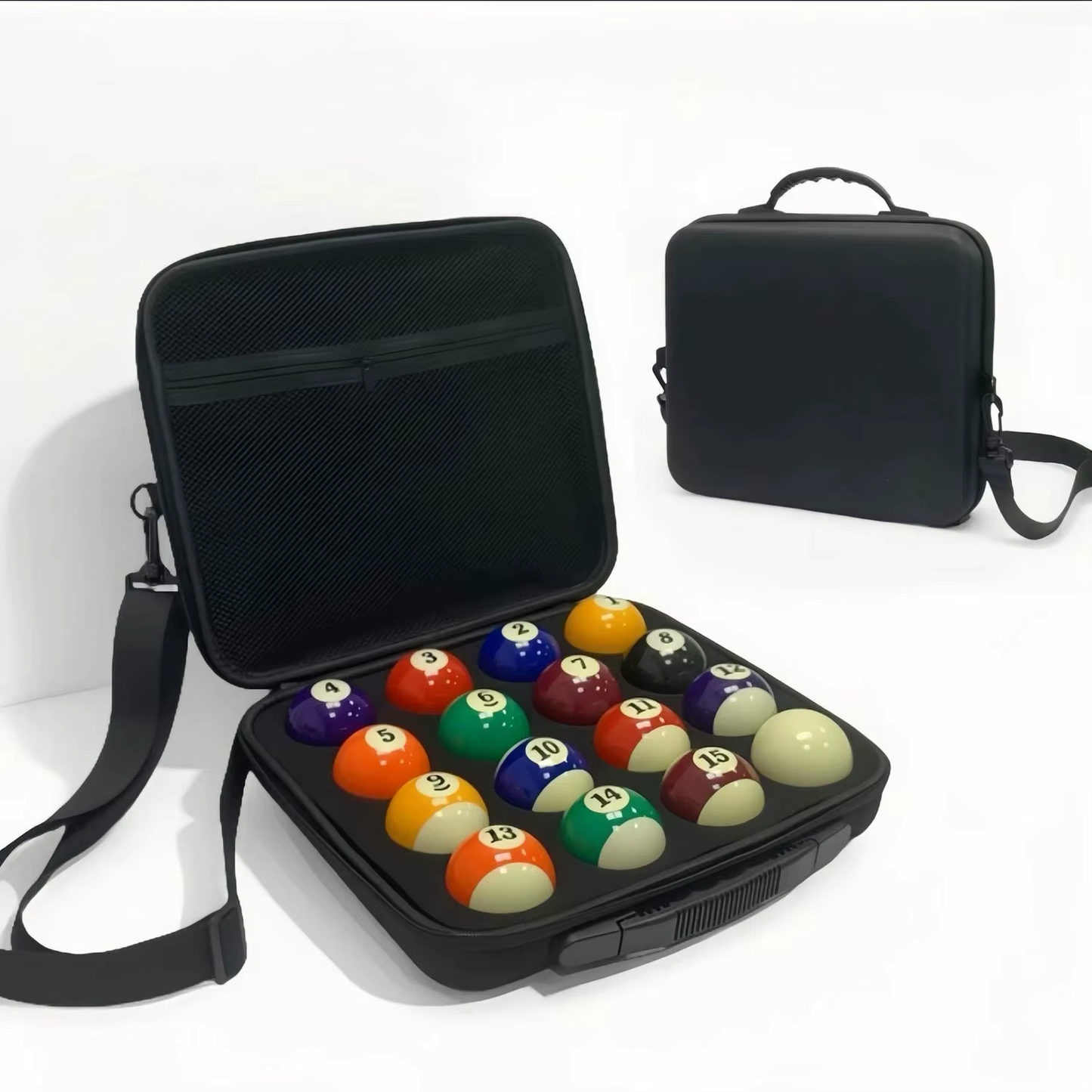 UK Pool Ball Set Carry Case