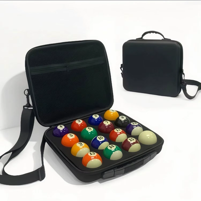 UK Pool Ball Set Carry Case