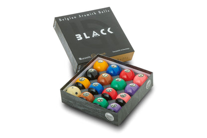 Aramith “Tournament Black” Pool Ball Set