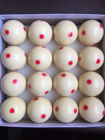 Red Spot Cue Ball 17/8" - 48mm UK Pool