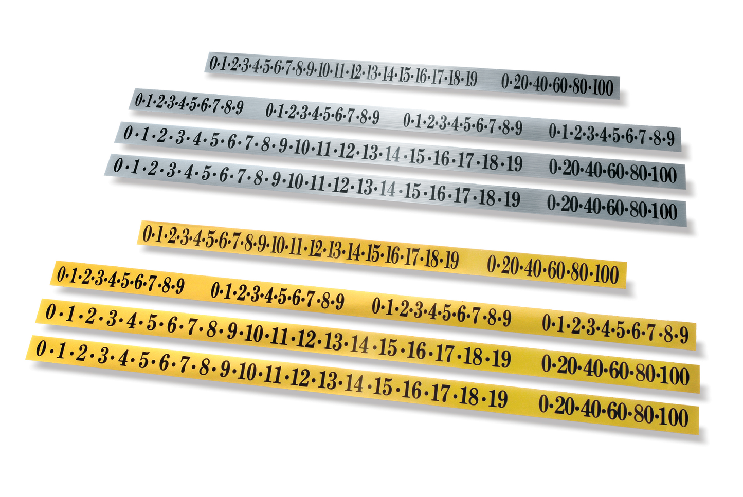 Marking Board Number Strips