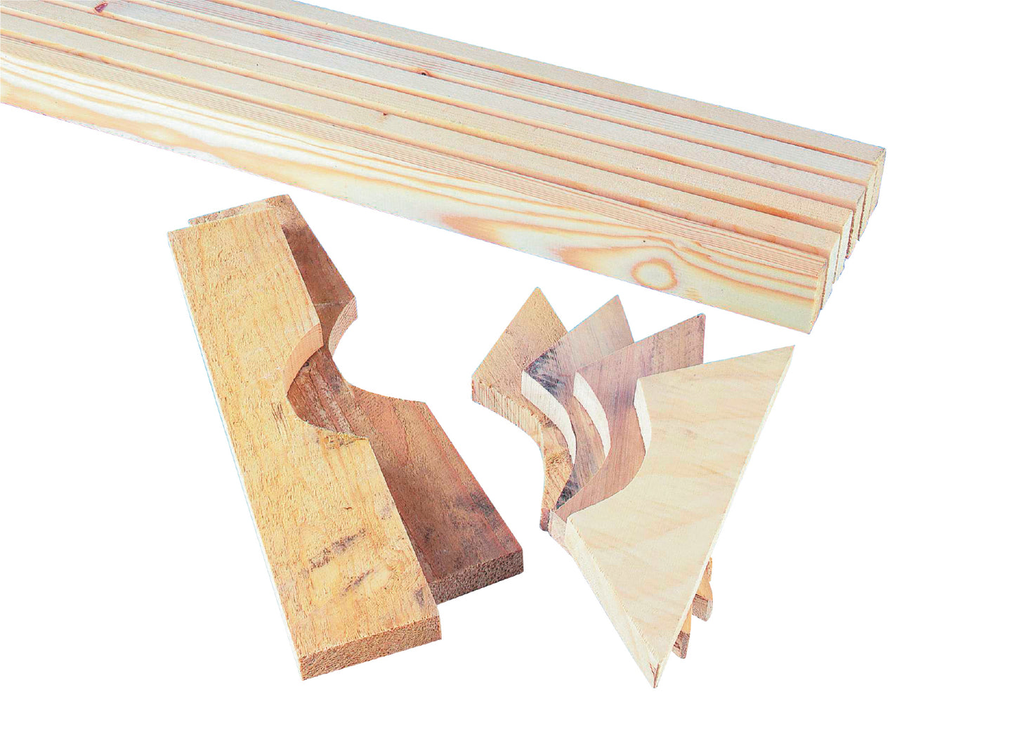 Wooden Slate Linings