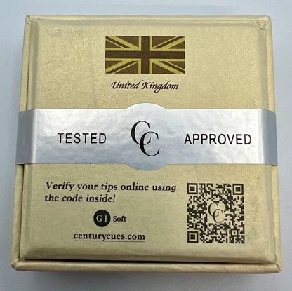 Century Pro Cue Tips – Box of 4