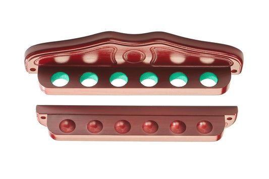 Mahogany Coloured Cue Rack for 6 Cues