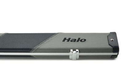Black & Grey Stripe Halo Plus Extra Wide Case for 3/4 Jointed Cues