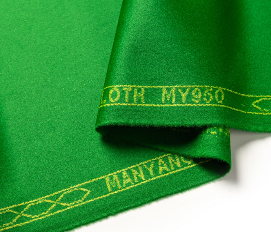 MY 950 7ft UK Pool Table, Traditional Wool Cloth Set