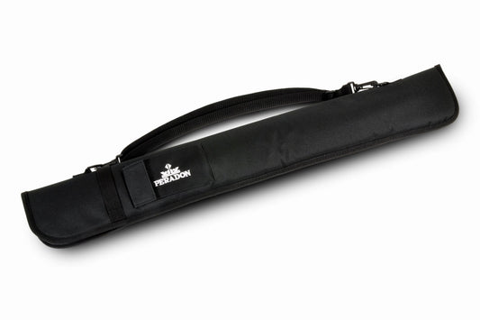Peradon Black Nylon Two Piece Cue Case/Bag