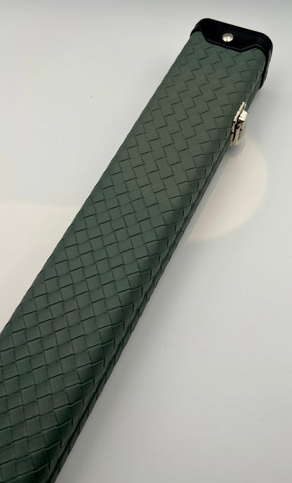 Westland 3/4 Cue & Case Set “Green – Grey Veneer”