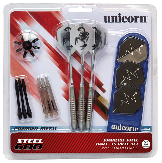 Unicorn – Steel 600 Dart Set