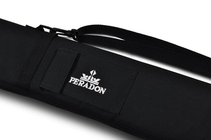 Peradon Black Nylon Two Piece Cue Case/Bag