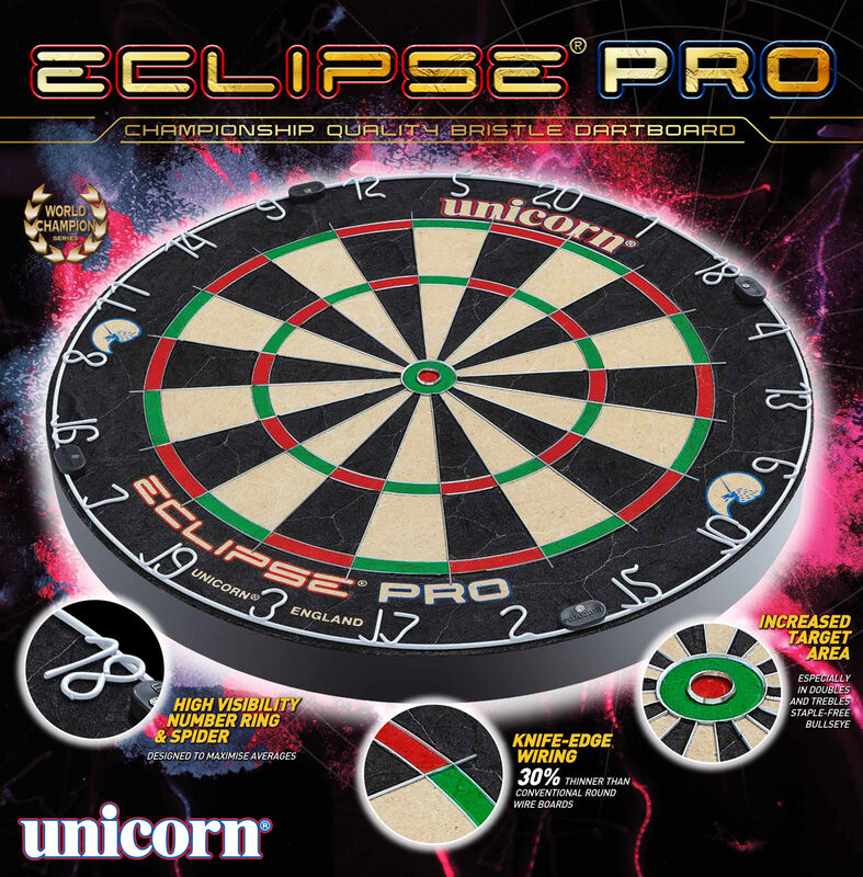 Unicorn – Eclipse Pro – Bristle Dartboard