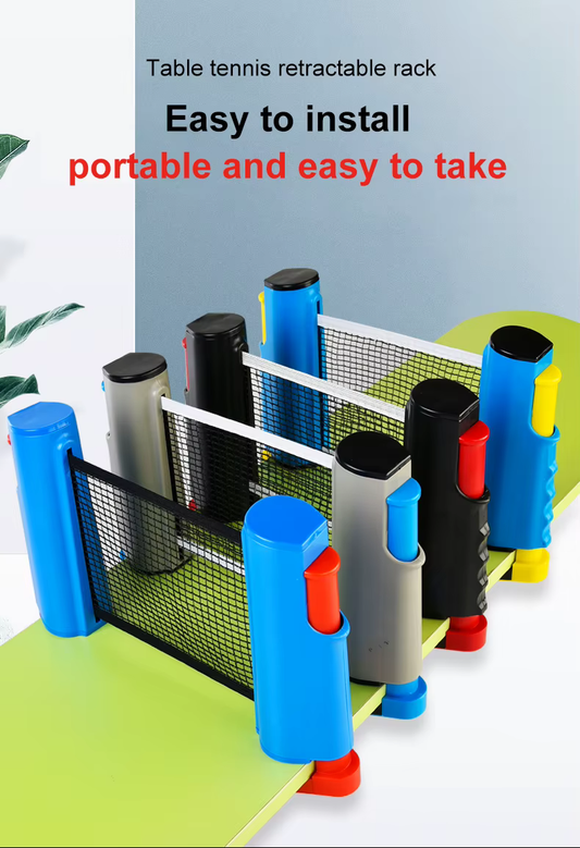 Portable / Retractable Table Tennis Net