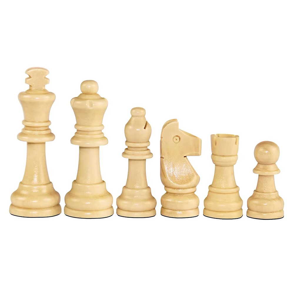Small Scale Wooden Chess Set