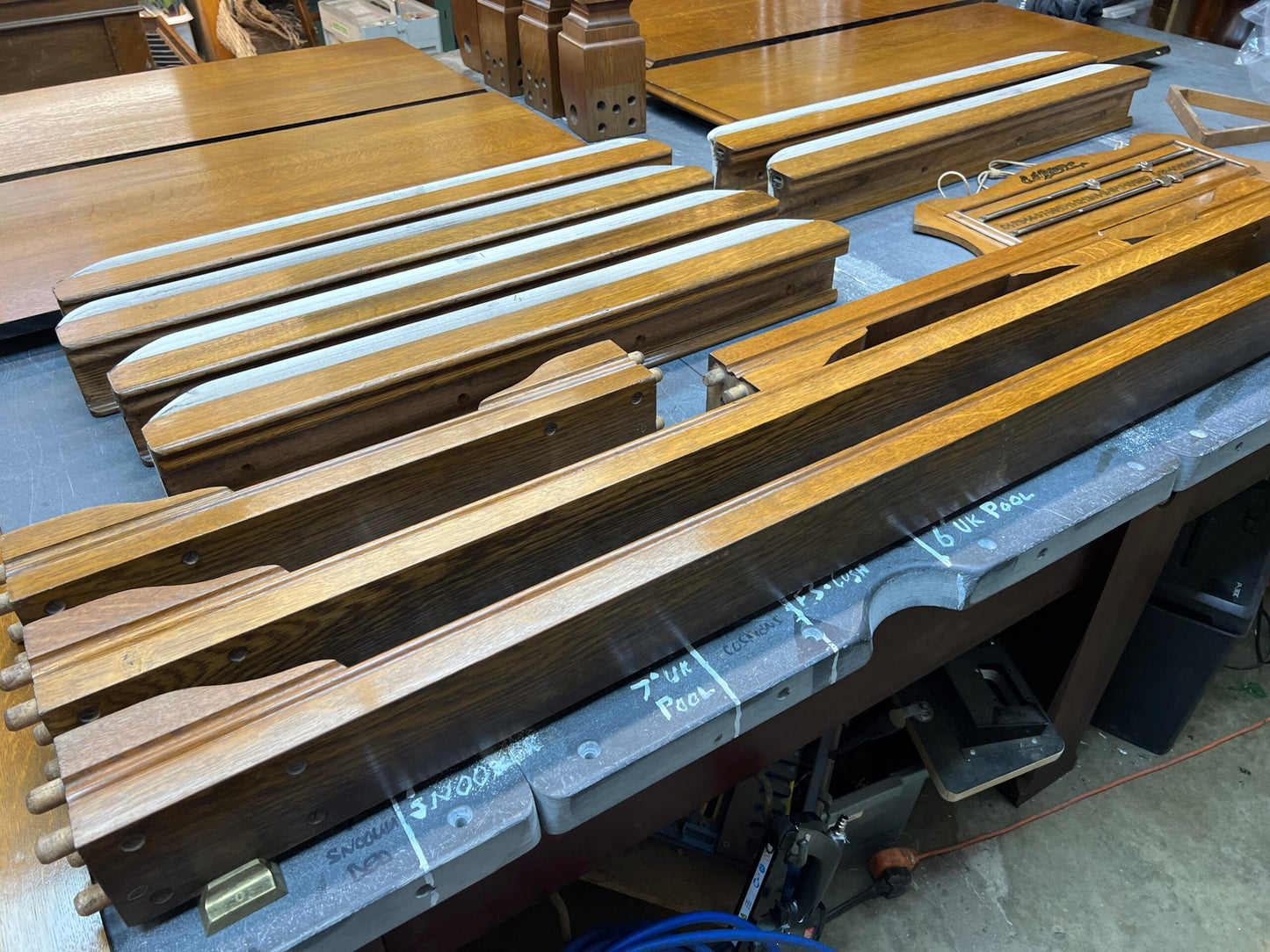 Riley 6ft Oak Snooker / Dining Table