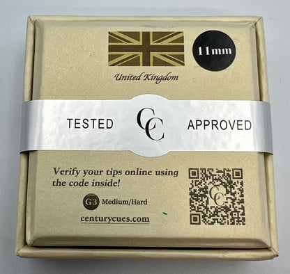 Century Pro Cue Tips – Box of 4