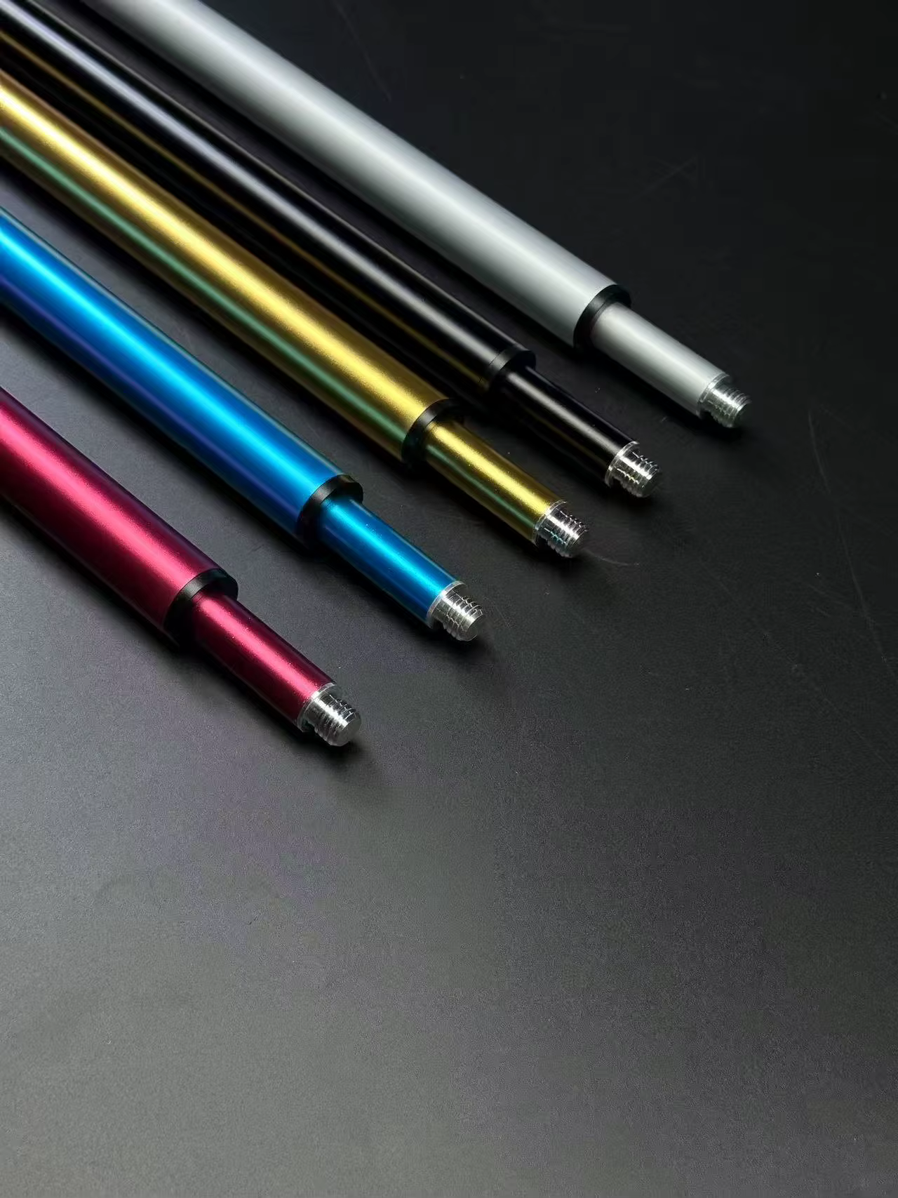 Aluminium, Adjustable Length Cross Rest - Various Colours
