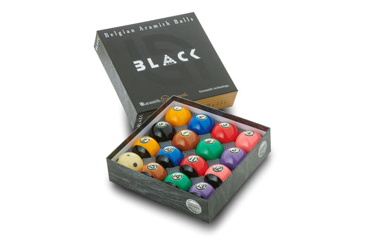 Aramith “Tournament Black” Pool Ball Set
