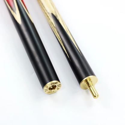 SLP X9 Ash Wood 3/4 Jointed Snooker Cue & Mini Butt