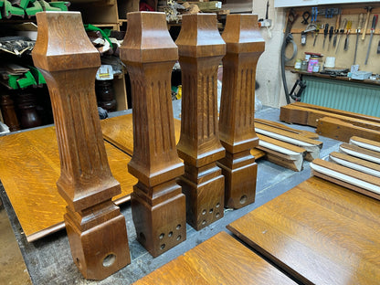 Riley 6ft Oak Snooker / Dining Table