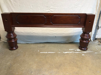 Mahogany Turned Leg Full Size Snooker Table