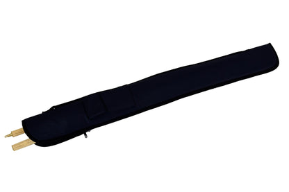 Peradon Black Vinyl Two Piece Cue Case/Bag