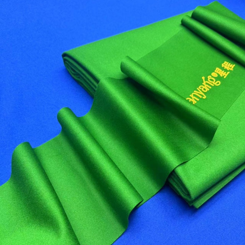 Manyang Xingcheng / 999 9ft Snooker Table / Chinese Pool Table Cloth Pack - Green