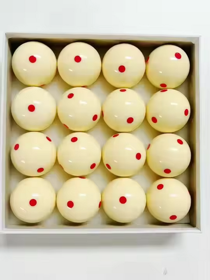 Red Spot Cue Ball 17/8" - 48mm UK Pool