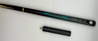 Westland 3/4 Cue & Case Set “Blue – Grey Veneer”