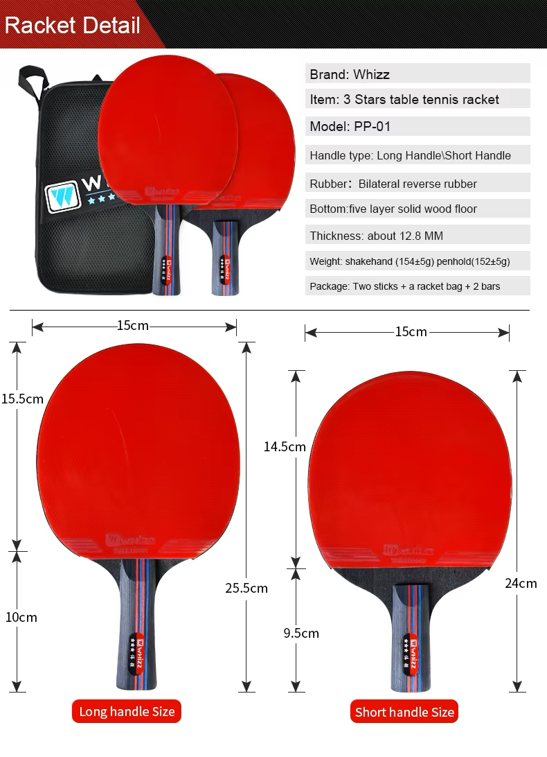 Table Tennis Bats (x2)