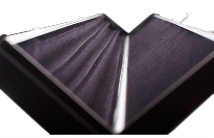 Black & Green Stripe Extra Wide Halo Plus 3/4 Case