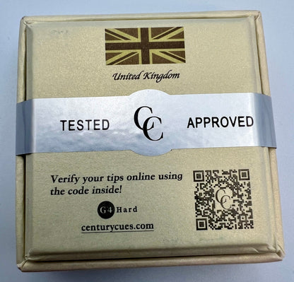 Century Pro Cue Tips – Box of 4