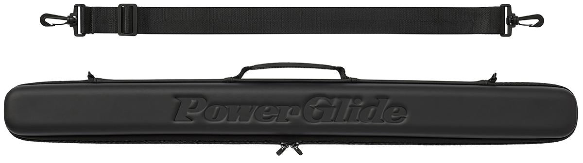 Power Glide Svartur Two Piece Cue Case - Black