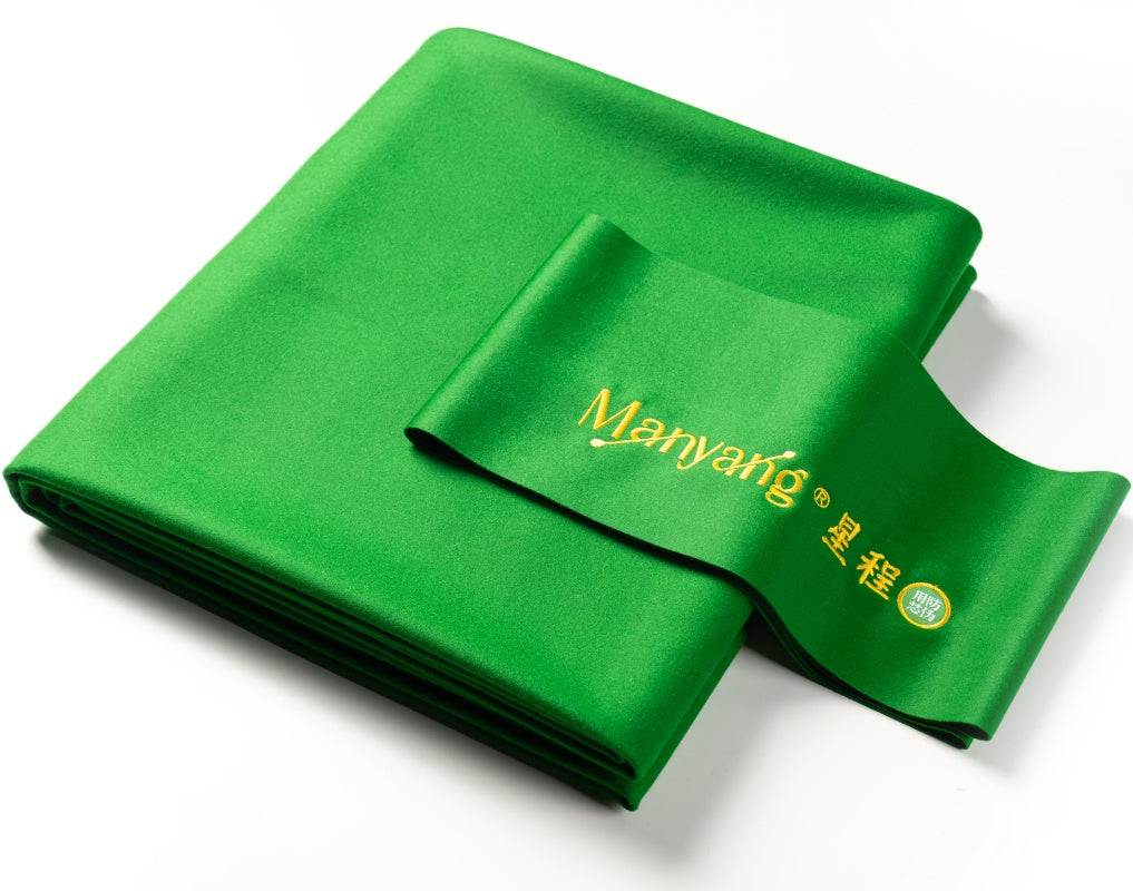 Manyang 999 12ft/Full Size Snooker Table Cloth Pack - Green