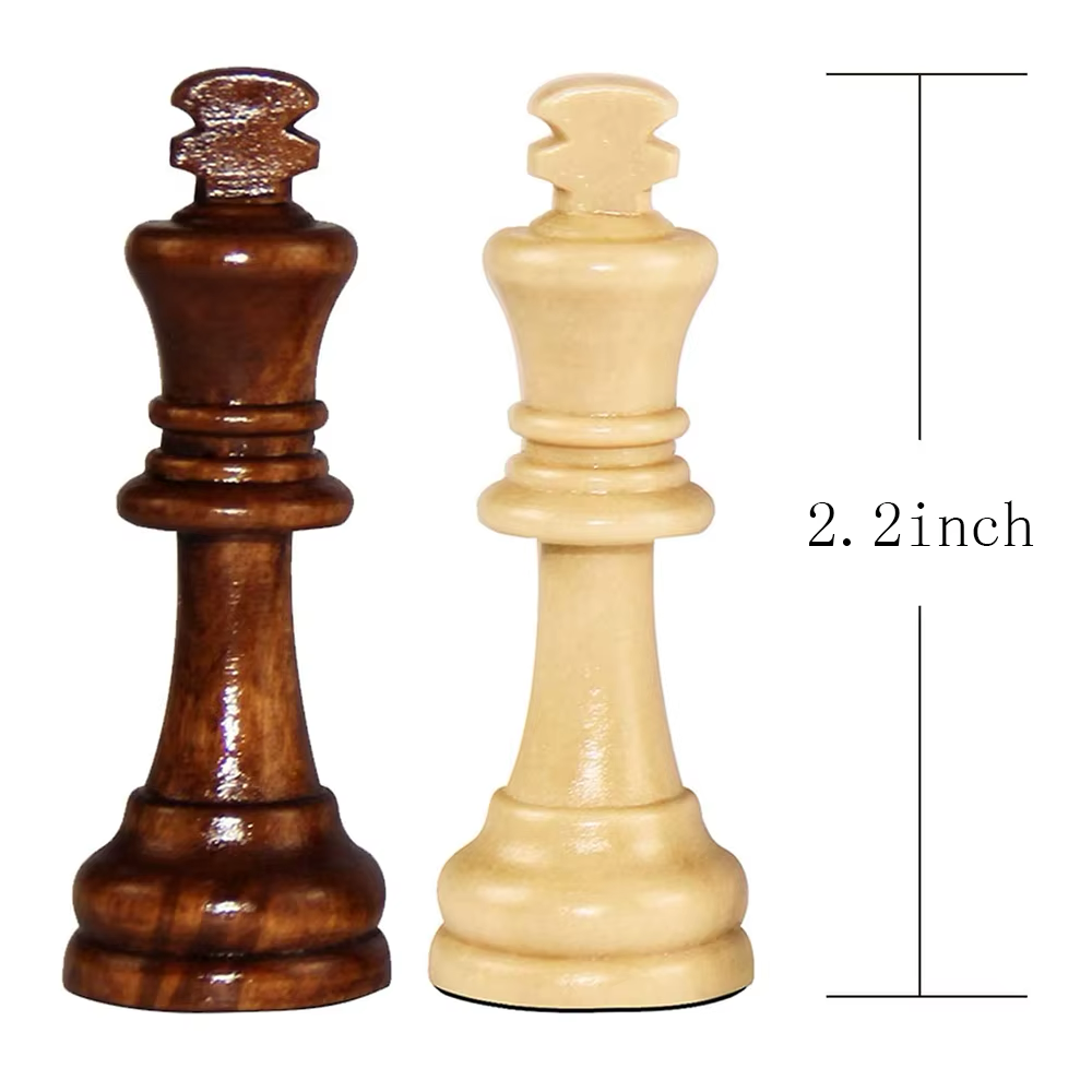 Small Scale Wooden Chess Set