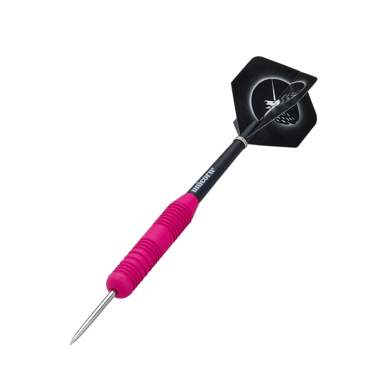 Unicorn – Core Plus Pink – Rubberised Steel Tip Darts