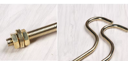 Bolt Through Brassed Rest Hooks