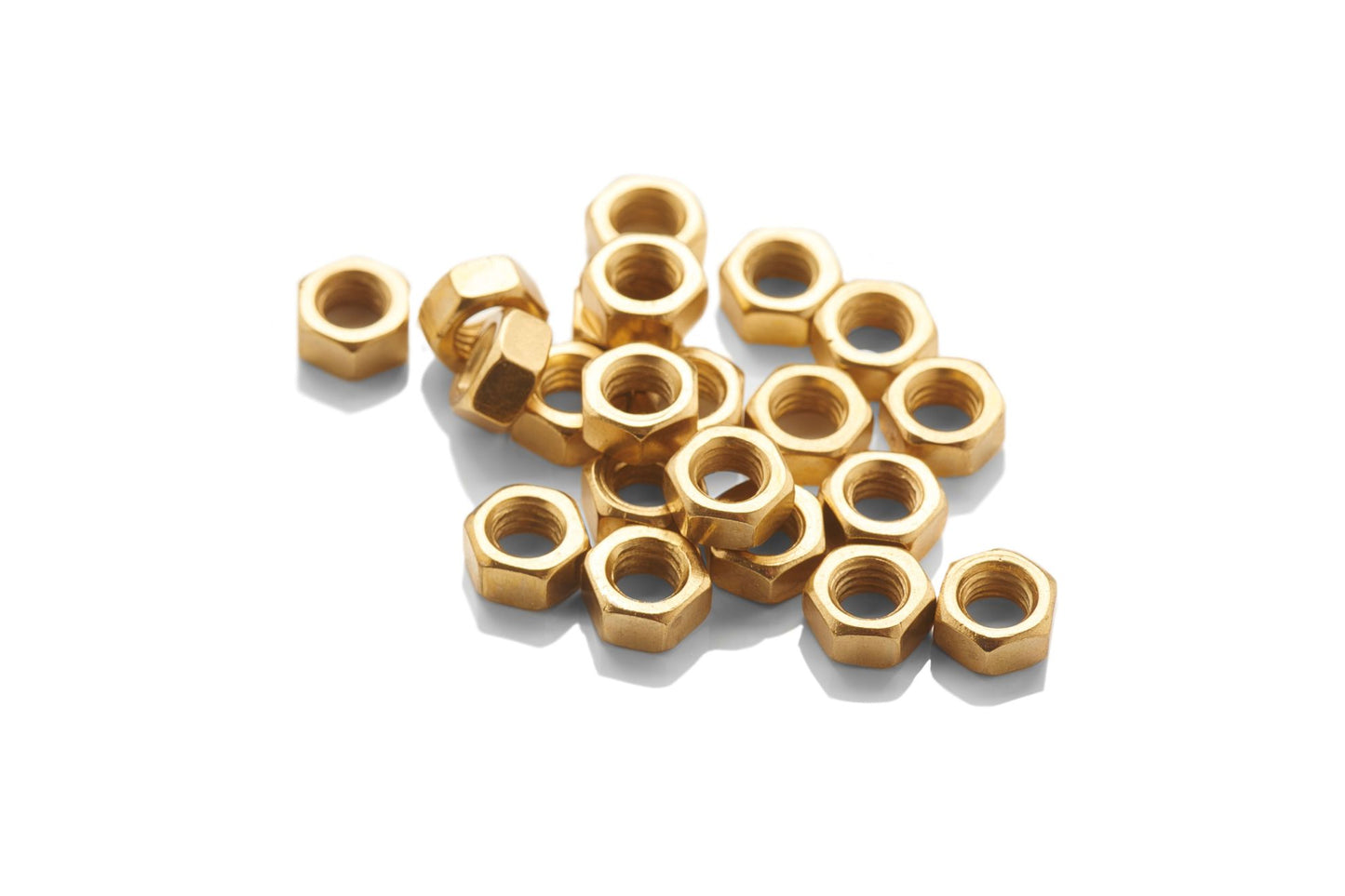 Pocket Rail 2BA Locking Nuts