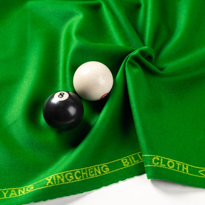 Manyang Xingcheng / 999 9ft Snooker Table / Chinese Pool Table Cloth Pack - Green