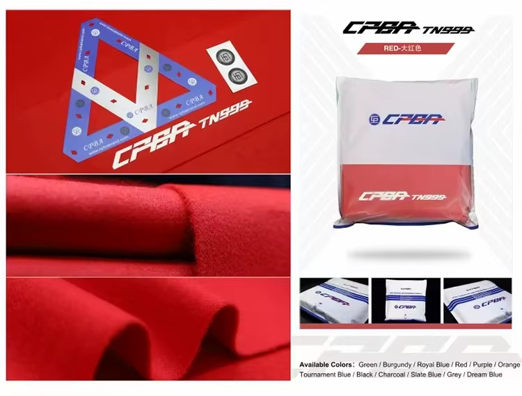 CPBA TN-999 – 7ft UK Pool Table Cloth Pack