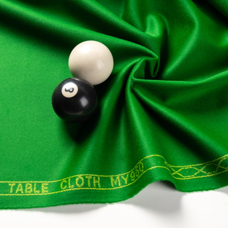 MY 950 7ft UK Pool Table, Traditional Wool Cloth Set