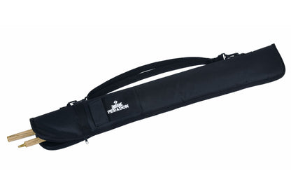 Peradon Black Nylon Two Piece Cue Case/Bag