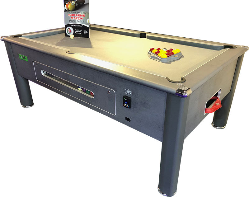 Supreme Match “Coin-Operated” Pool Tables